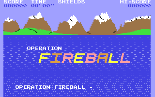 Operation Fireball Title Screen